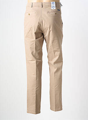 Pantalon chino poches taille normale beige MEYER homme