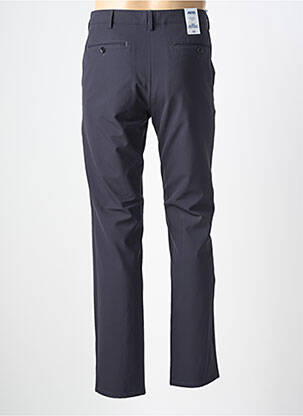 Pantalon chino tissage popeline taille normale bleu MEYER homme
