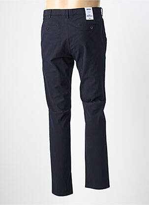 Pantalon chino tissage popeline taille normale bleu MEYER homme
