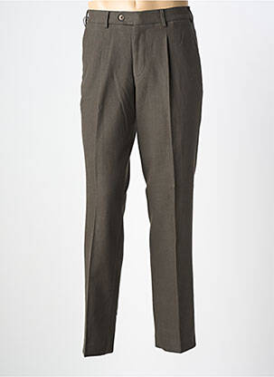 Pantalon chino poches taille normale vert MEYER homme