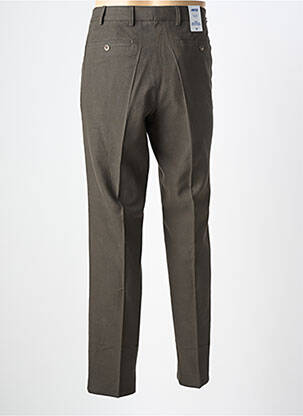 Pantalon chino poches taille normale vert MEYER homme