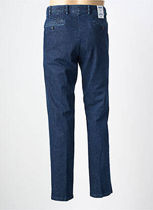 Pantalon chino poches taille normale bleu MEYER homme