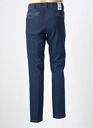 Pantalon chino poches taille normale bleu MEYER homme