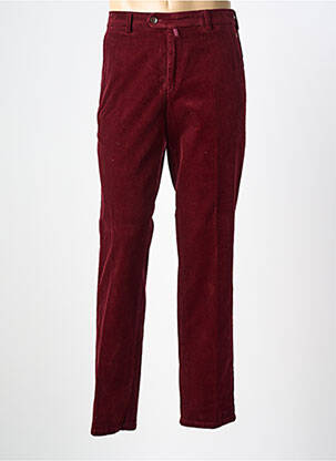 Pantalon chino poches taille normale rouge MEYER homme