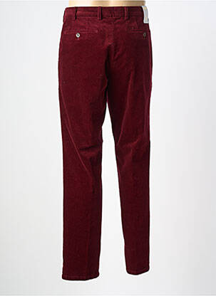 Pantalon chino poches taille normale rouge MEYER homme