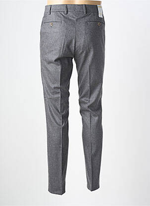 Pantalon slim tissage chiné taille normale gris MEYER homme