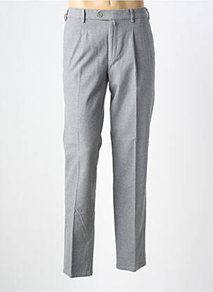 Pantalon slim tissage chiné taille normale gris MEYER homme
