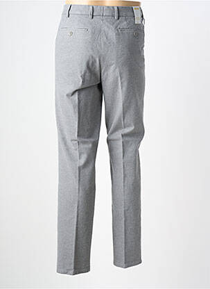 Pantalon slim tissage chiné taille normale gris MEYER homme