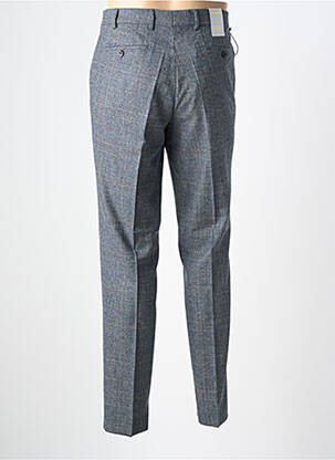 Pantalon chino tissage chiné taille normale bleu MEYER homme