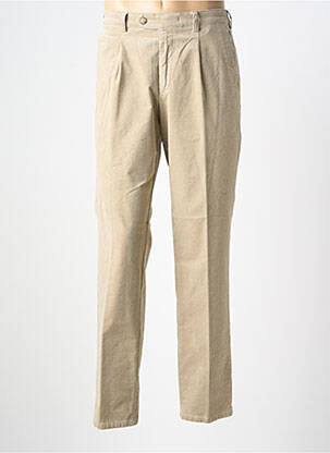 Pantalon chino poches taille normale beige MEYER homme