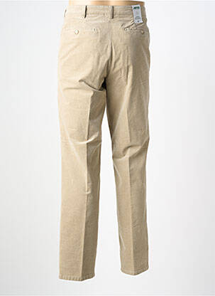 Pantalon chino poches taille normale beige MEYER homme