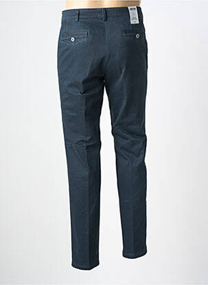 Pantalon chino tissage popeline taille normale bleu MEYER homme