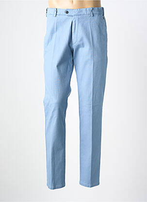 Pantalon chino poches taille normale bleu MEYER homme