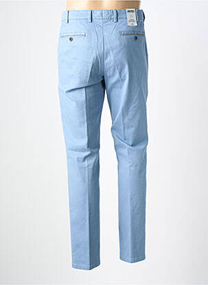 Pantalon chino poches taille normale bleu MEYER homme