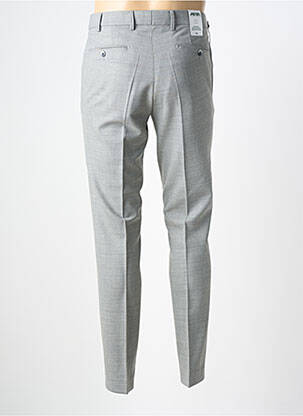 Pantalon chino tissage chiné taille normale gris MEYER homme
