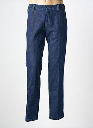 Jeans coupe slim tissage brut taille normale bleu MEYER homme