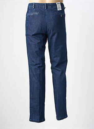 Jeans coupe slim tissage brut taille normale bleu MEYER homme