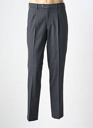 Pantalon chino tissage chiné taille normale gris MEYER homme