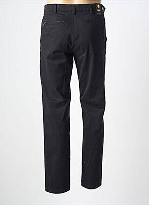 Pantalon chino tissage popeline taille normale noir MEYER homme