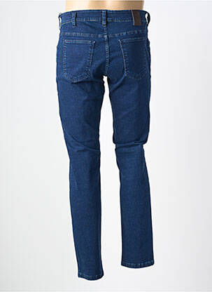 Jeans coupe slim tissage brut taille normale bleu MEYER homme