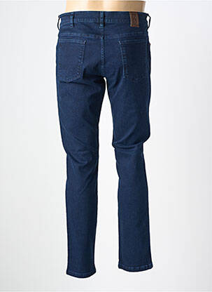 Jeans coupe slim tissage brut taille normale bleu MEYER homme