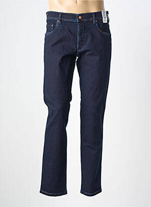 Jeans coupe slim tissage brut taille normale bleu MEYER homme