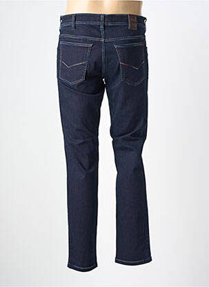 Jeans coupe slim tissage brut taille normale bleu MEYER homme