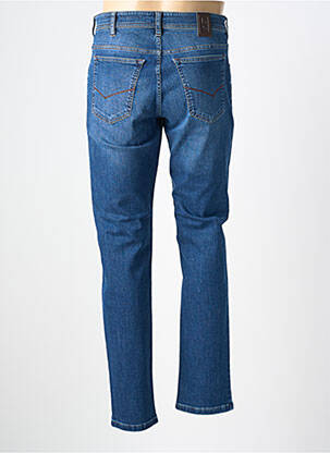 Jeans coupe slim tissage brut taille normale bleu MEYER homme