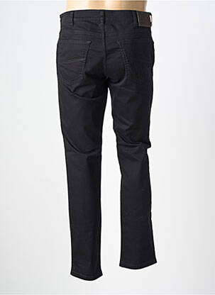 Jeans coupe slim tissage brut taille normale noir MMX homme