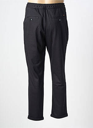 Pantalon slim stretch taille normale noir DESOTO homme