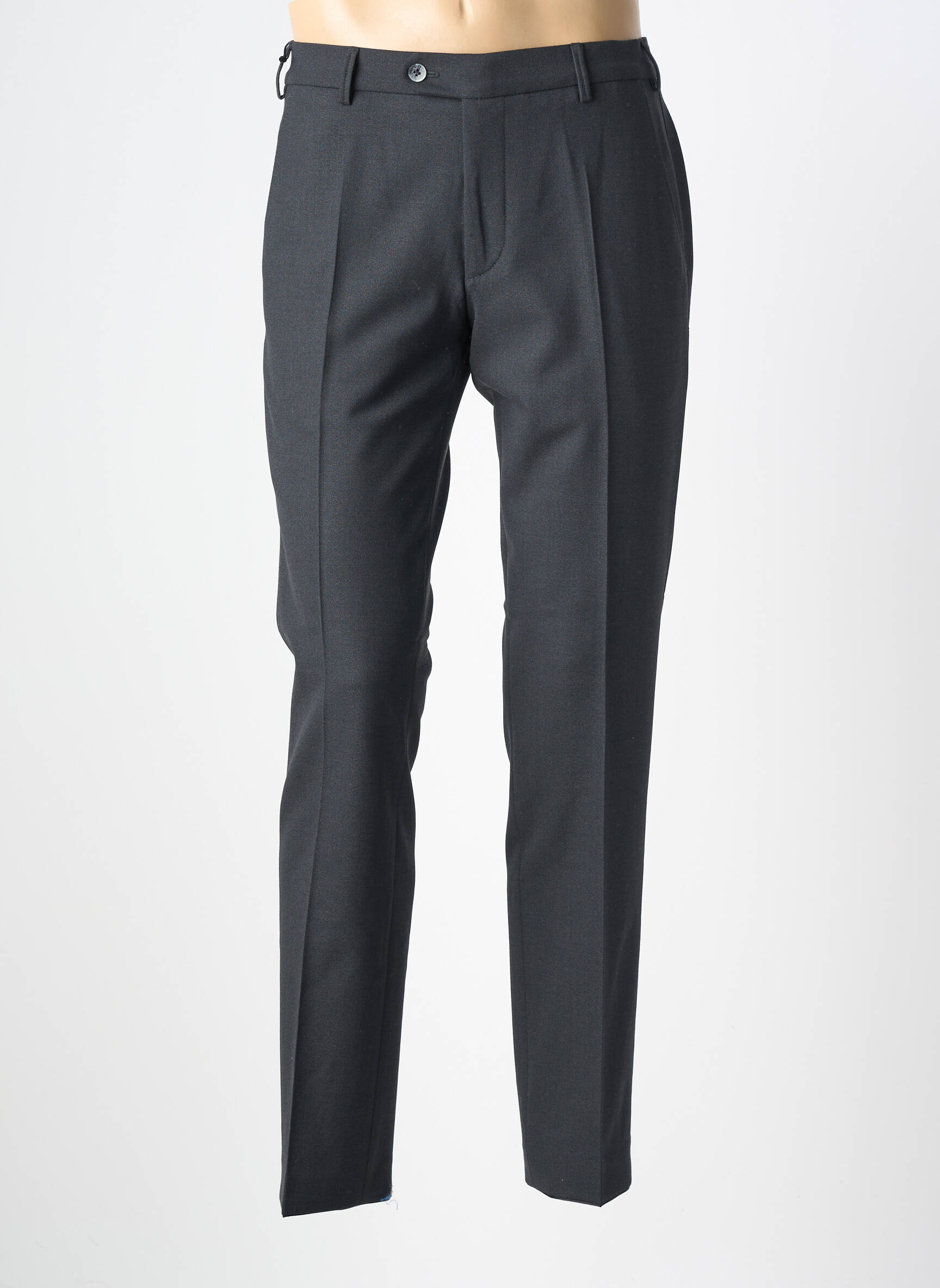 Pantalon chino poches taille normale gris MEYER homme