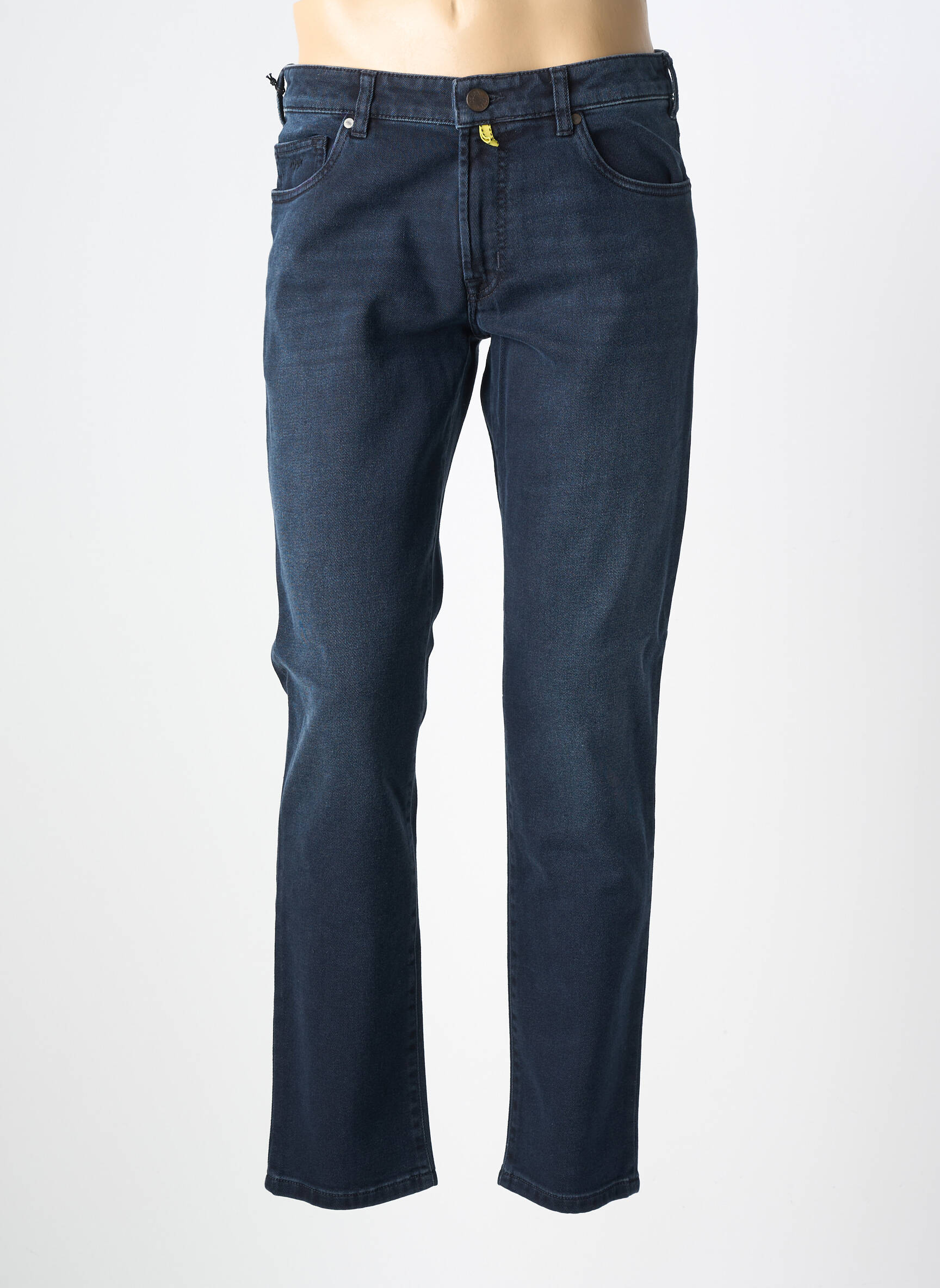Jeans coupe slim tissage brut taille normale bleu MMX homme