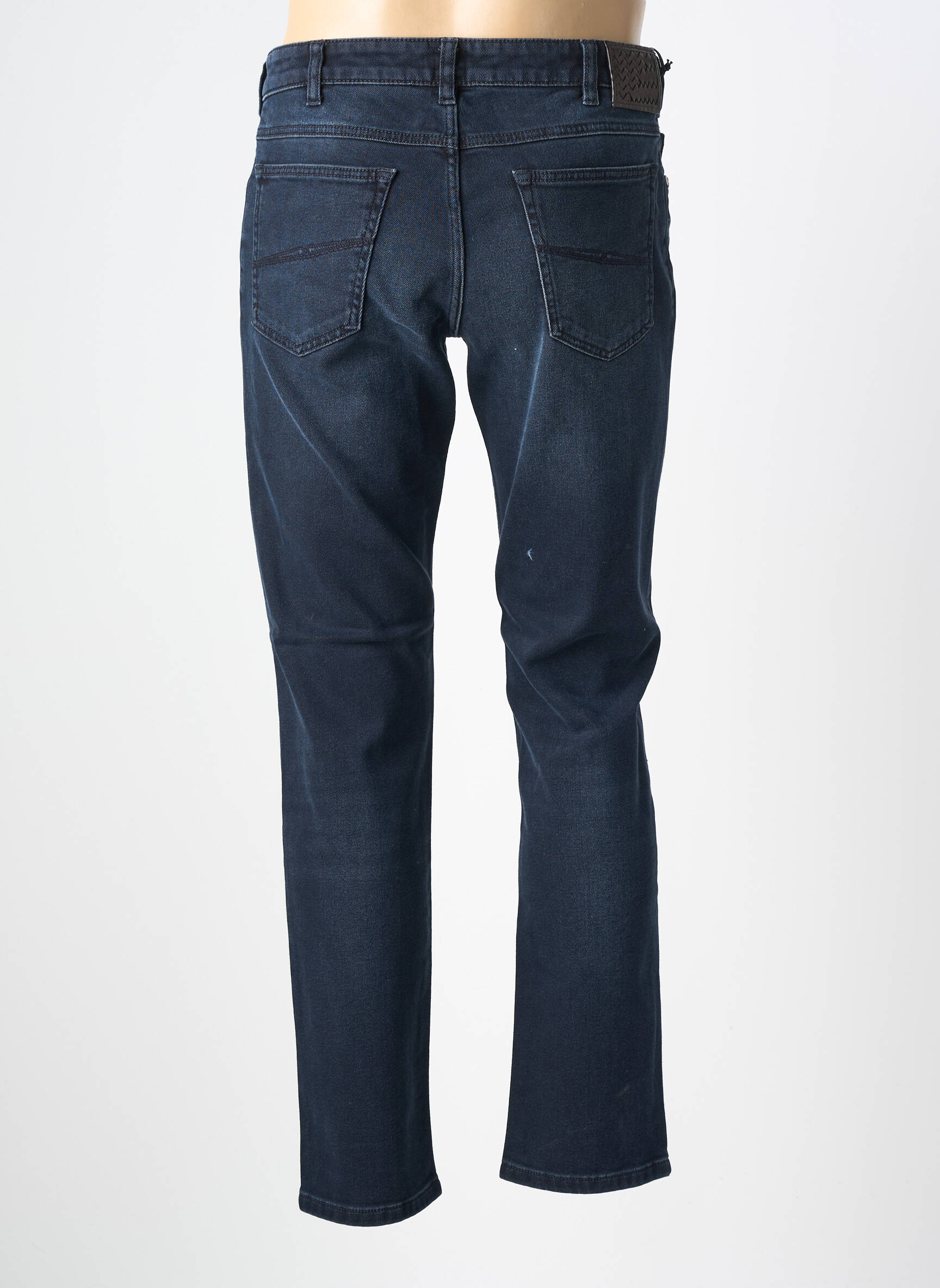 Jeans coupe slim tissage brut taille normale bleu MMX homme