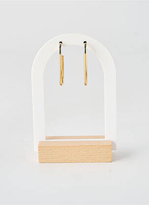 Boucles d’oreilles  or LOTUS femme