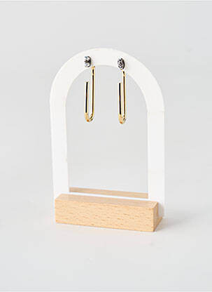 Boucles d’oreilles  or LOTUS femme