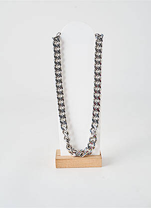 Collier matériaux métal argent LOTUS femme