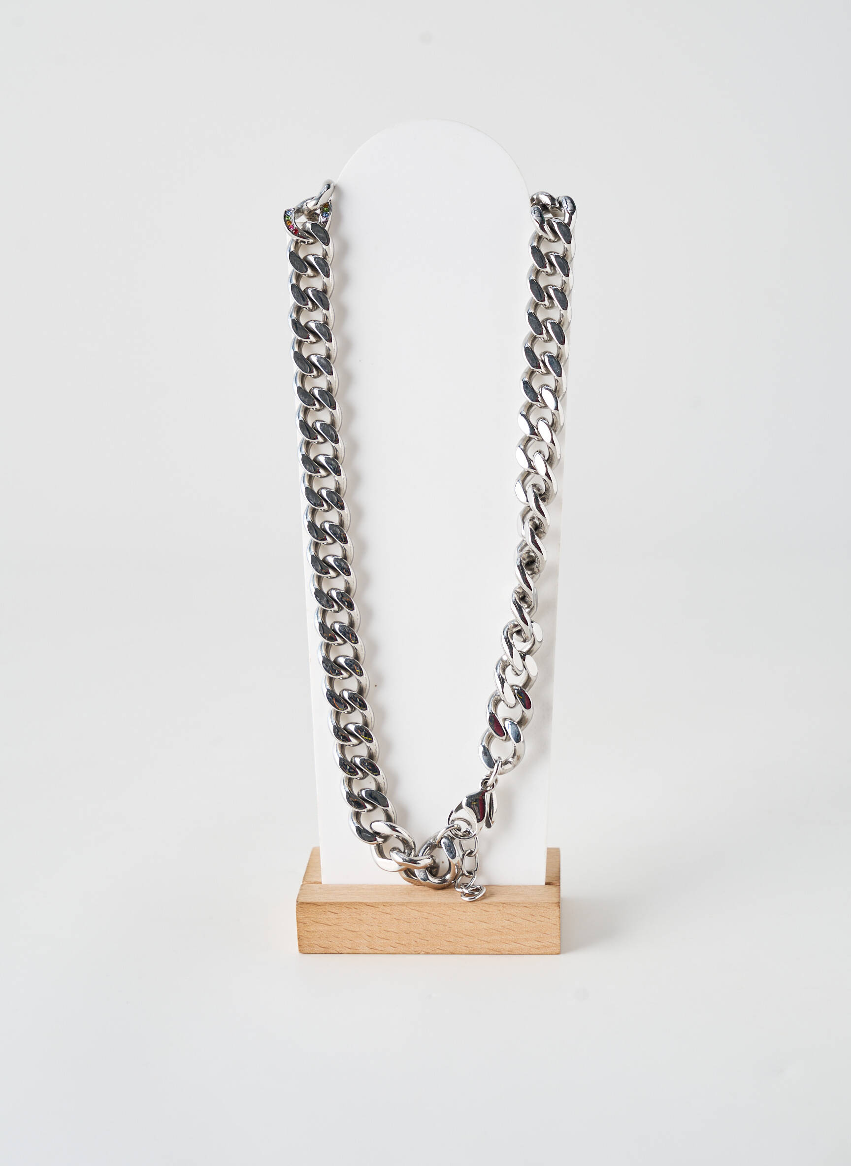 Collier matériaux métal argent LOTUS femme