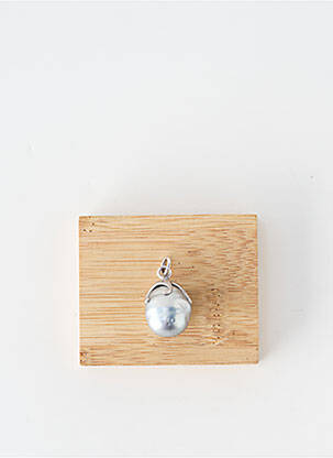 Pendentif matériaux métal bleu UNA STORIA femme