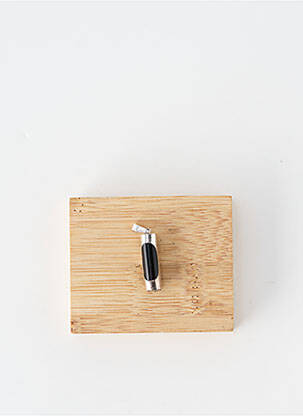 Pendentif matériaux métal noir CEMPP femme