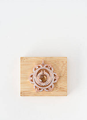Pendentif matériaux métal rose ALLAN'S femme