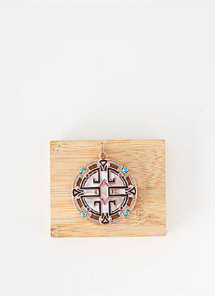 Pendentif matériaux métal rose ALLAN'S femme