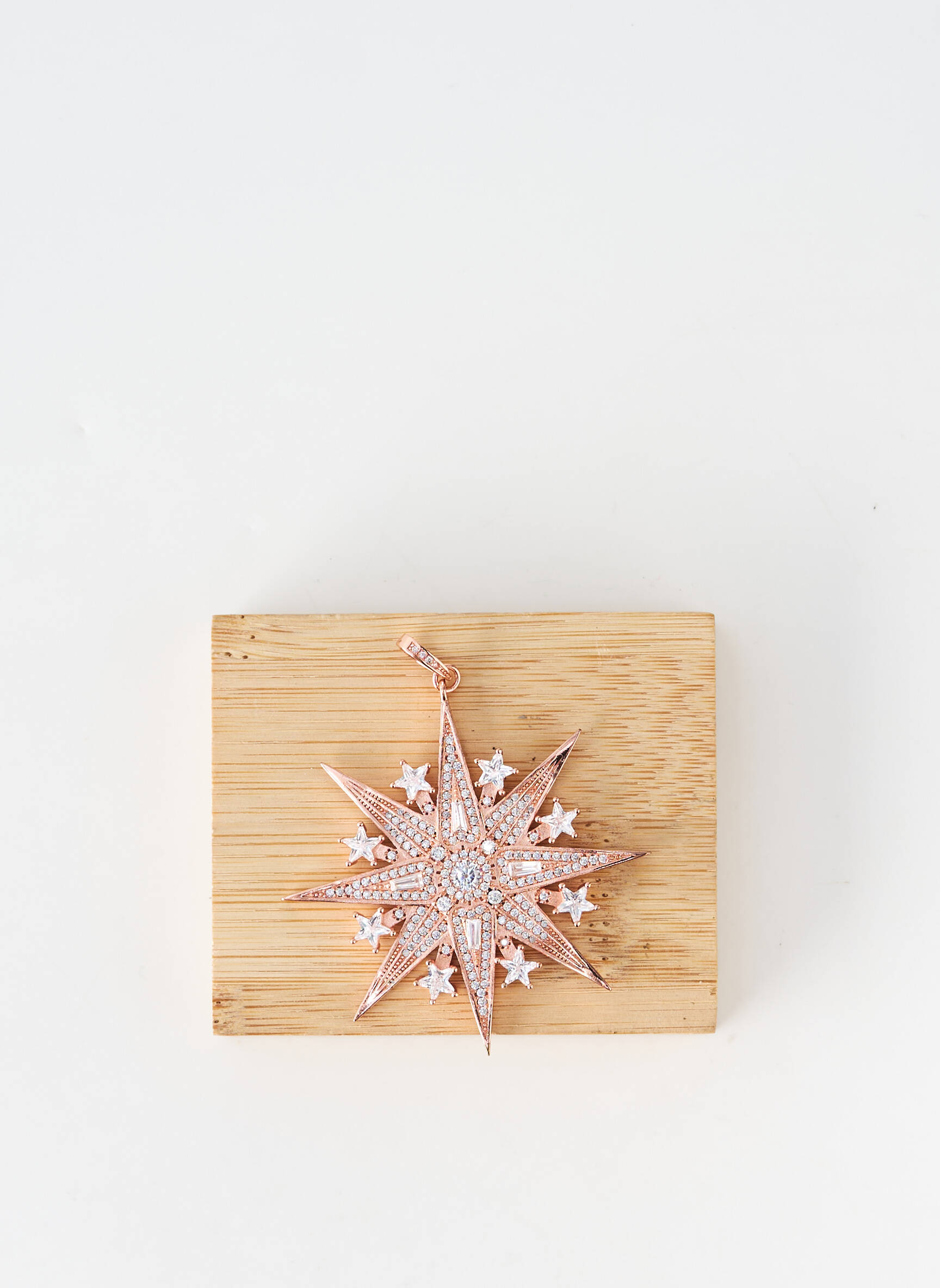 Pendentif matériaux métal rose ALLAN'S femme