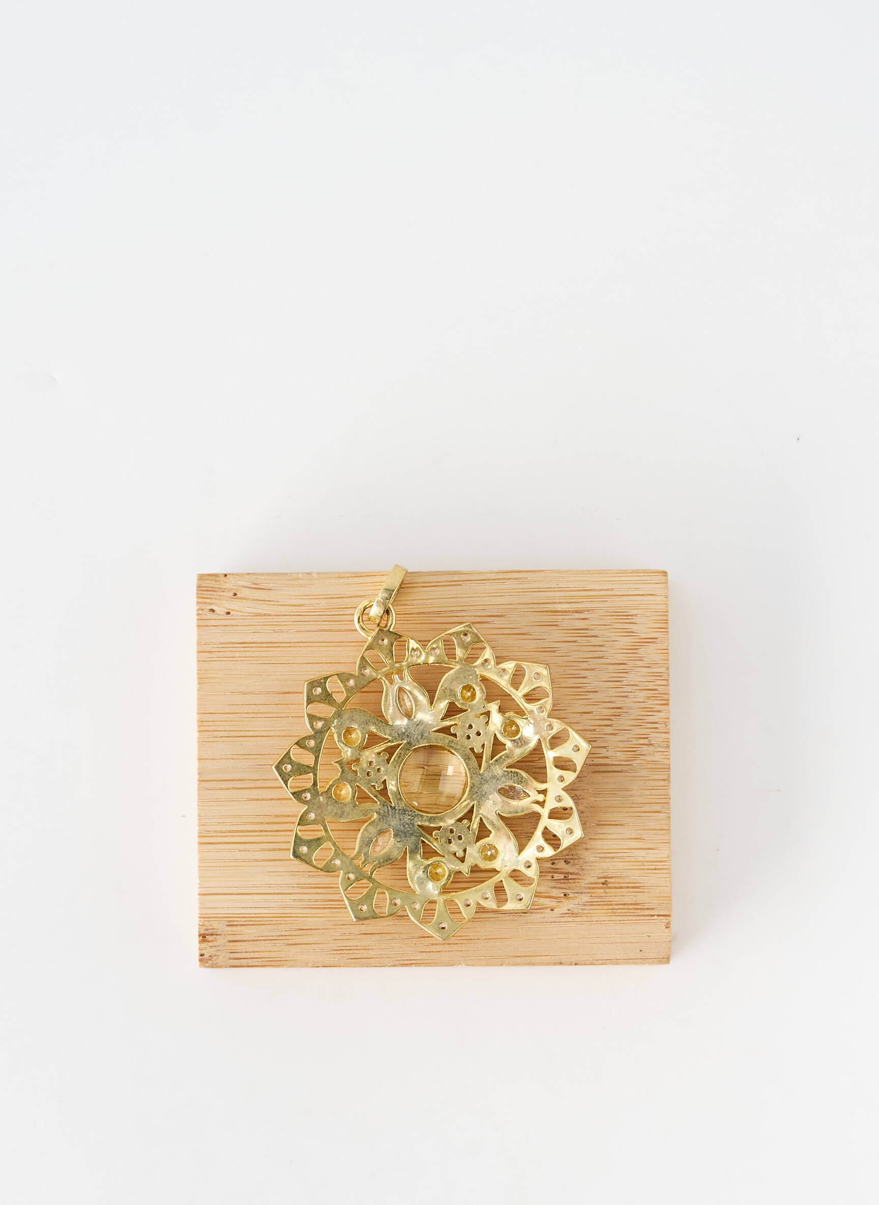 Pendentif matériaux métal or ALLAN'S femme