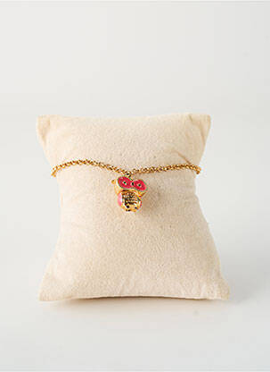 Bracelet fermeture fermoir mousqueton or PAUL & JOE fille