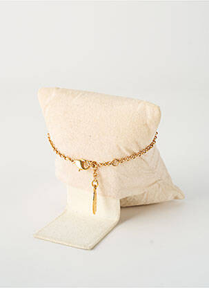 Bracelet fermeture fermoir mousqueton or PAUL & JOE fille