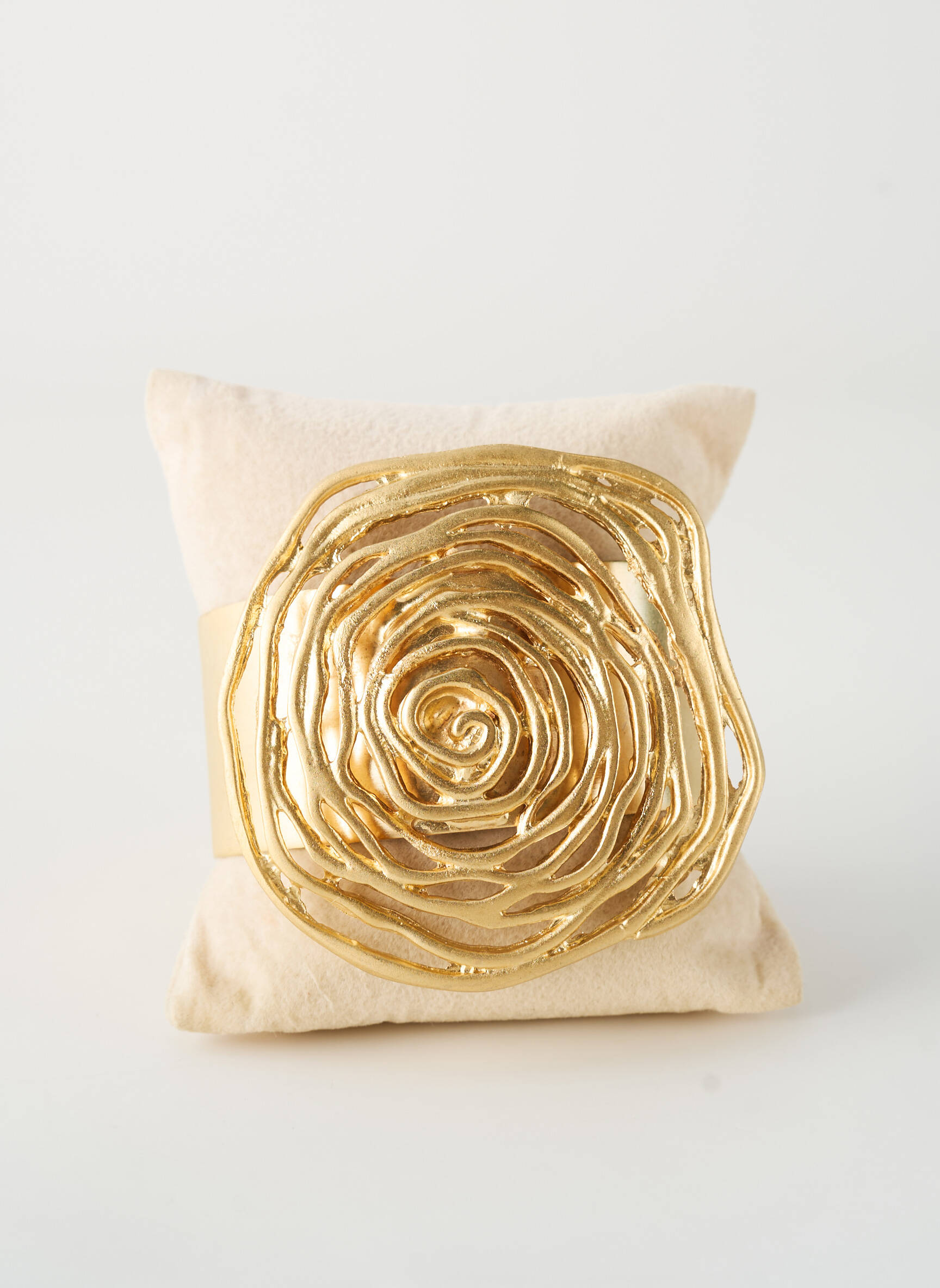 Bracelet manchette or ZEYDOR femme