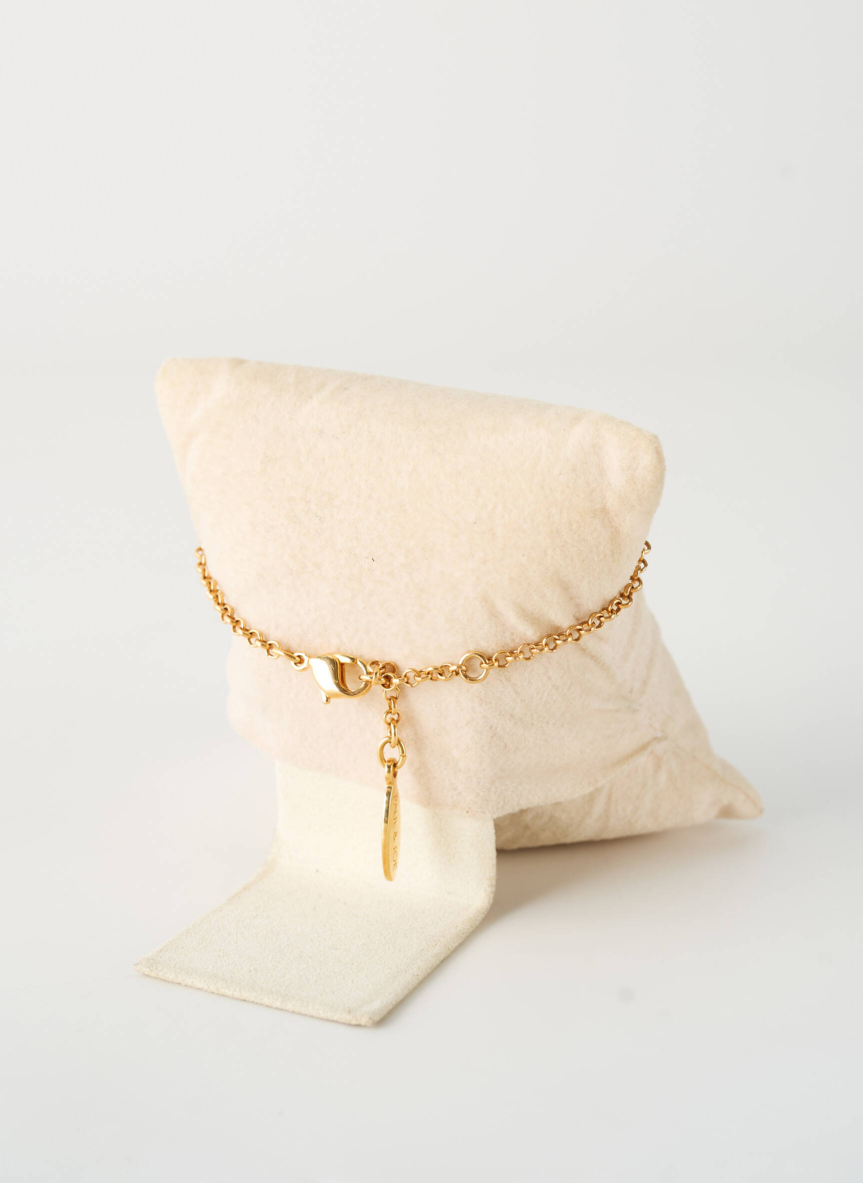 Bracelet fermeture fermoir mousqueton or PAUL & JOE fille