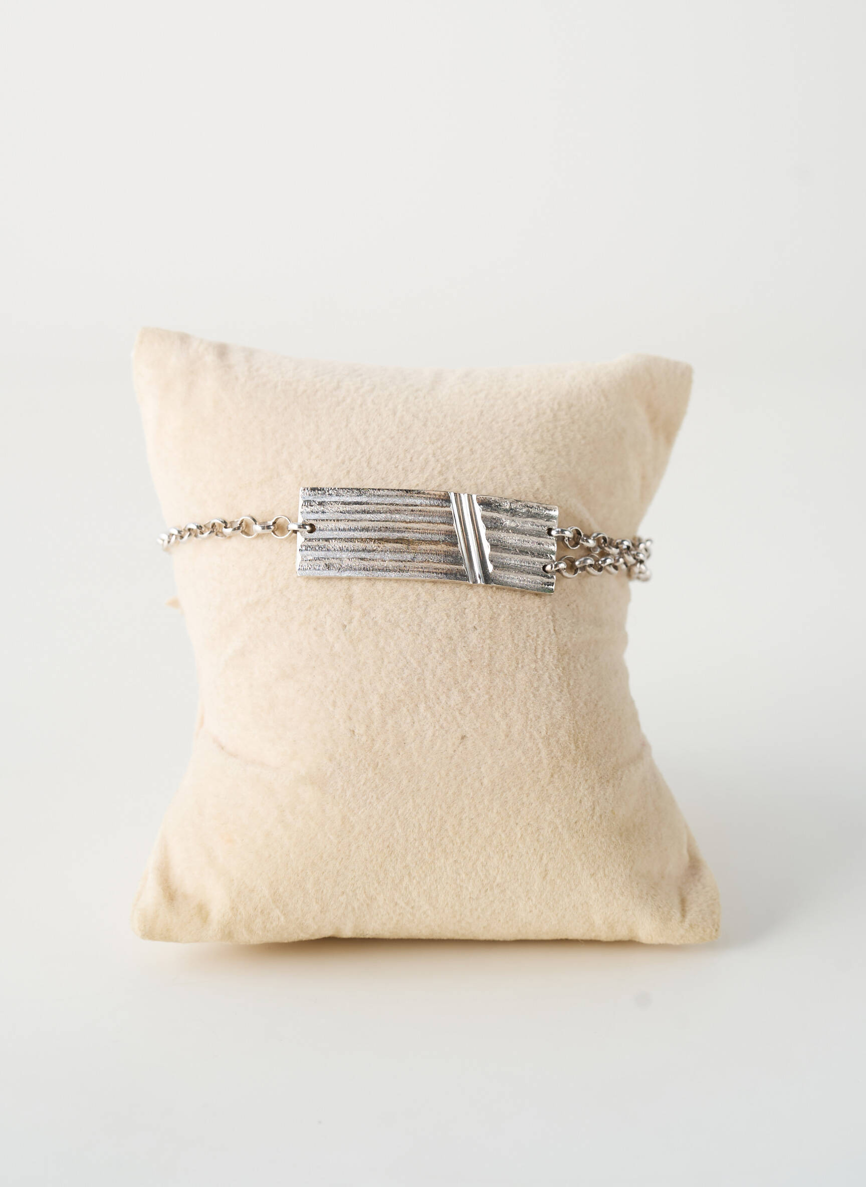 Bracelet matériaux argent argent BERMO femme