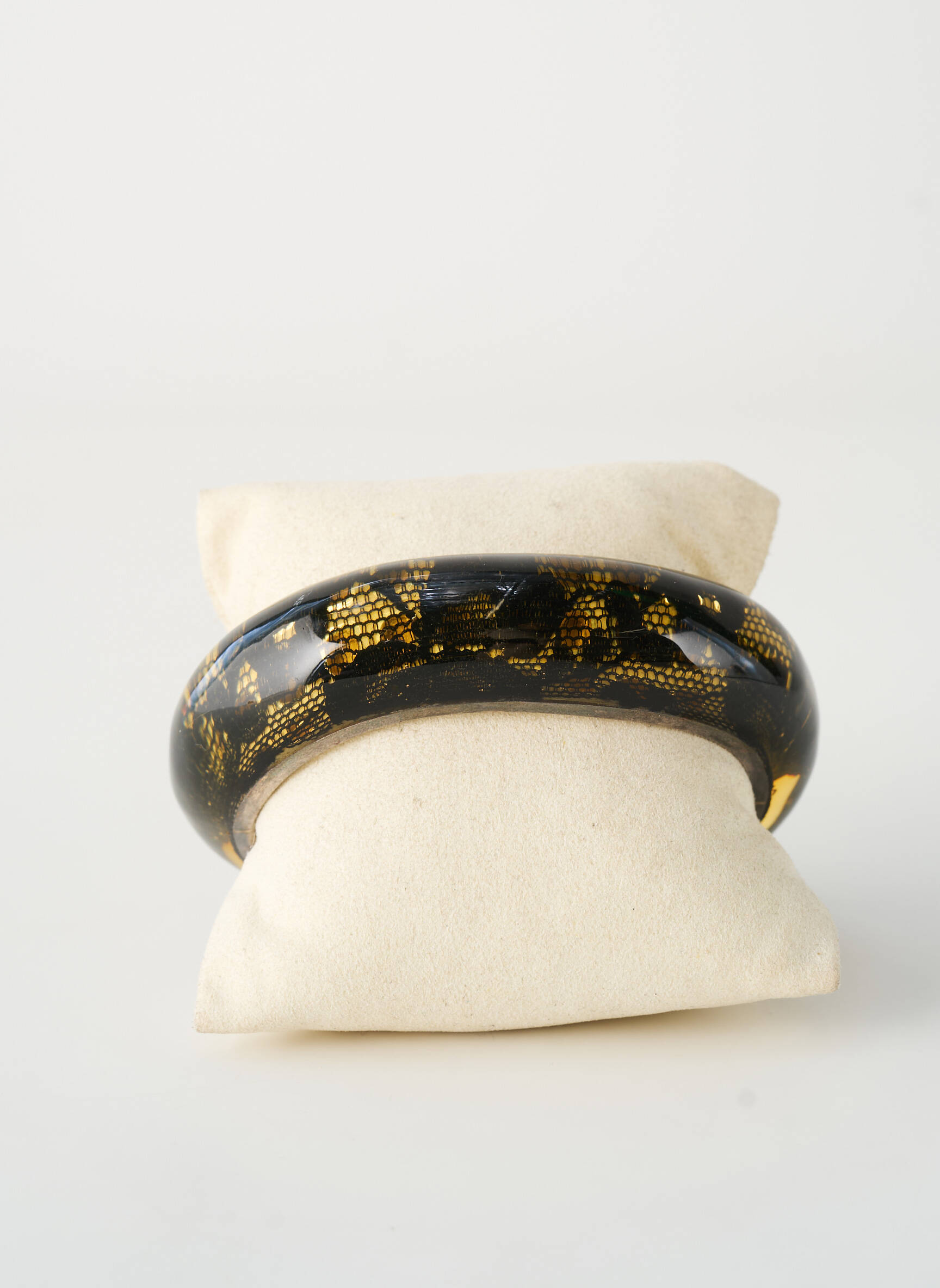 Bracelet manchette  noir COBRA femme