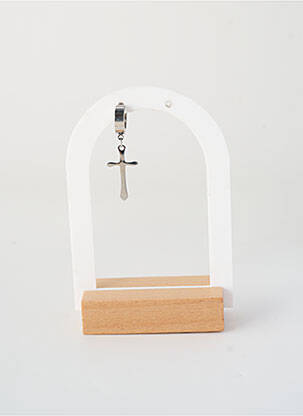 Boucle d'oreille mono argent ALLAN'S homme